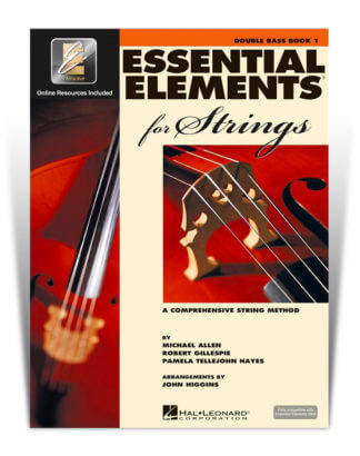 Essential Elements for Strings – Double Bass Book 1 with EEi
